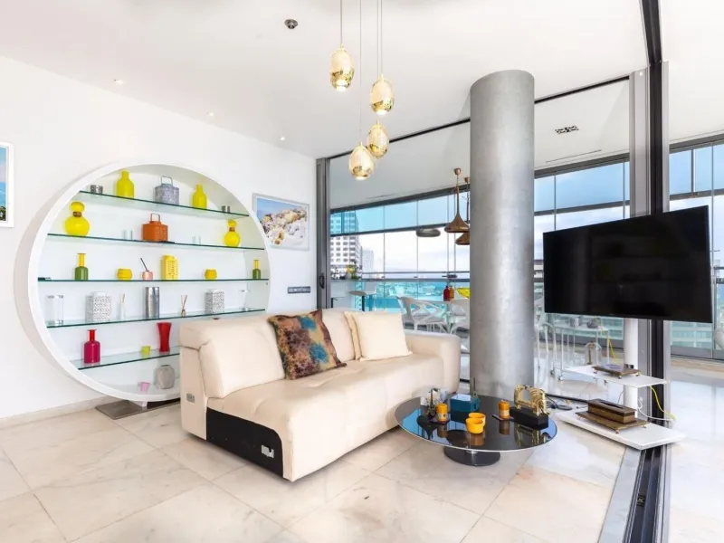Elegant sea-view apartment in Diagonal Mar, Barcelona