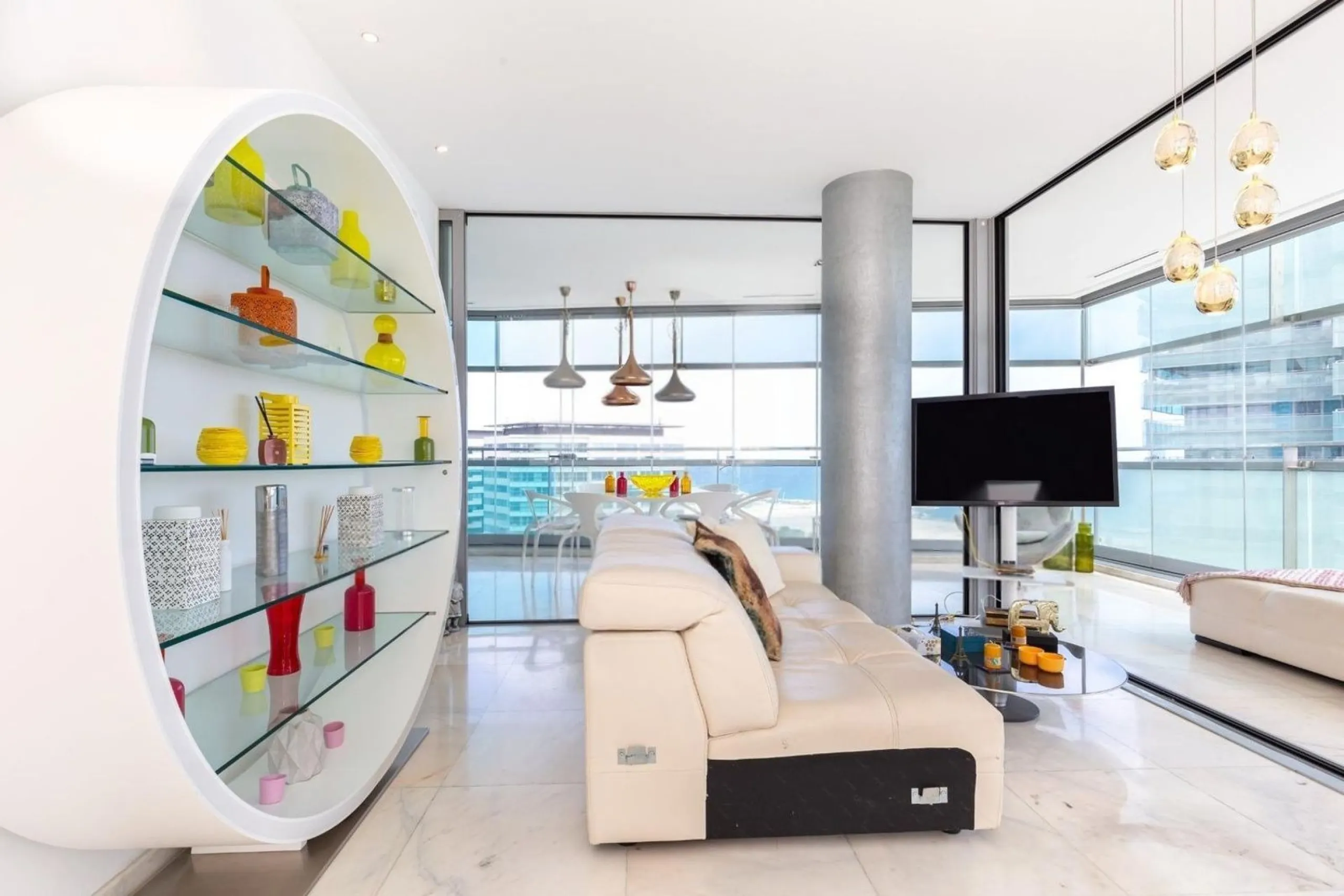 Elegant sea-view apartment in Diagonal Mar, Barcelona