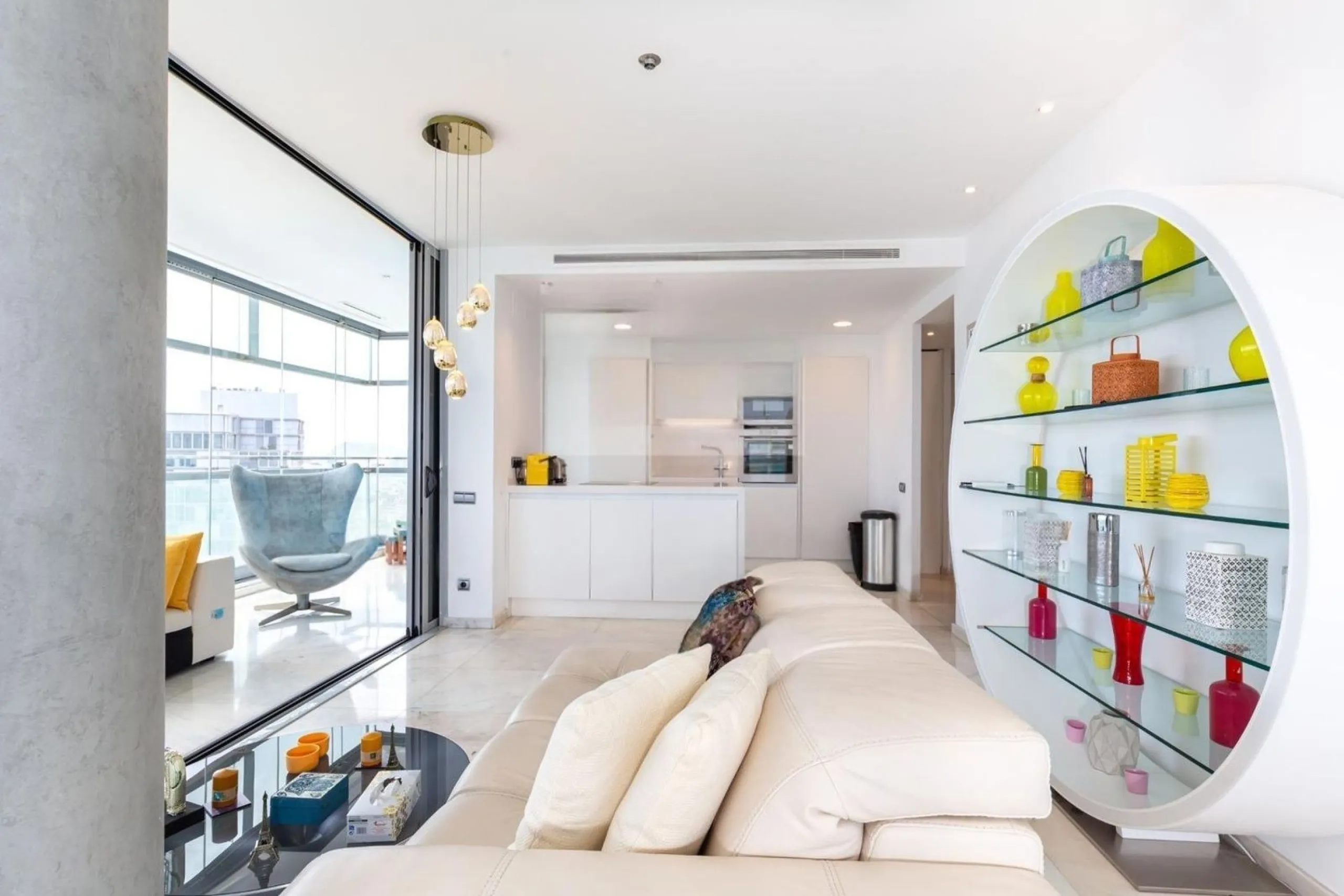 Elegant sea-view apartment in Diagonal Mar, Barcelona