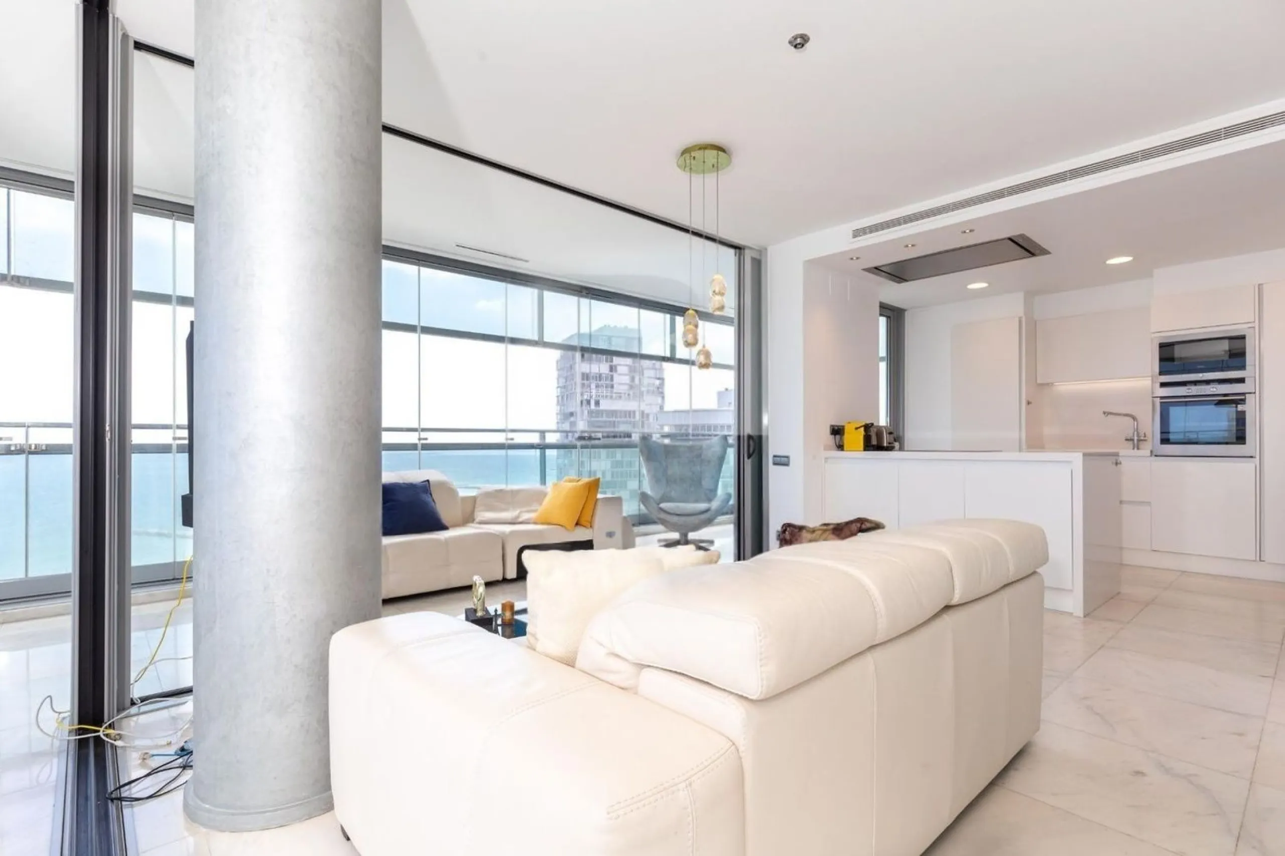 Elegant sea-view apartment in Diagonal Mar, Barcelona