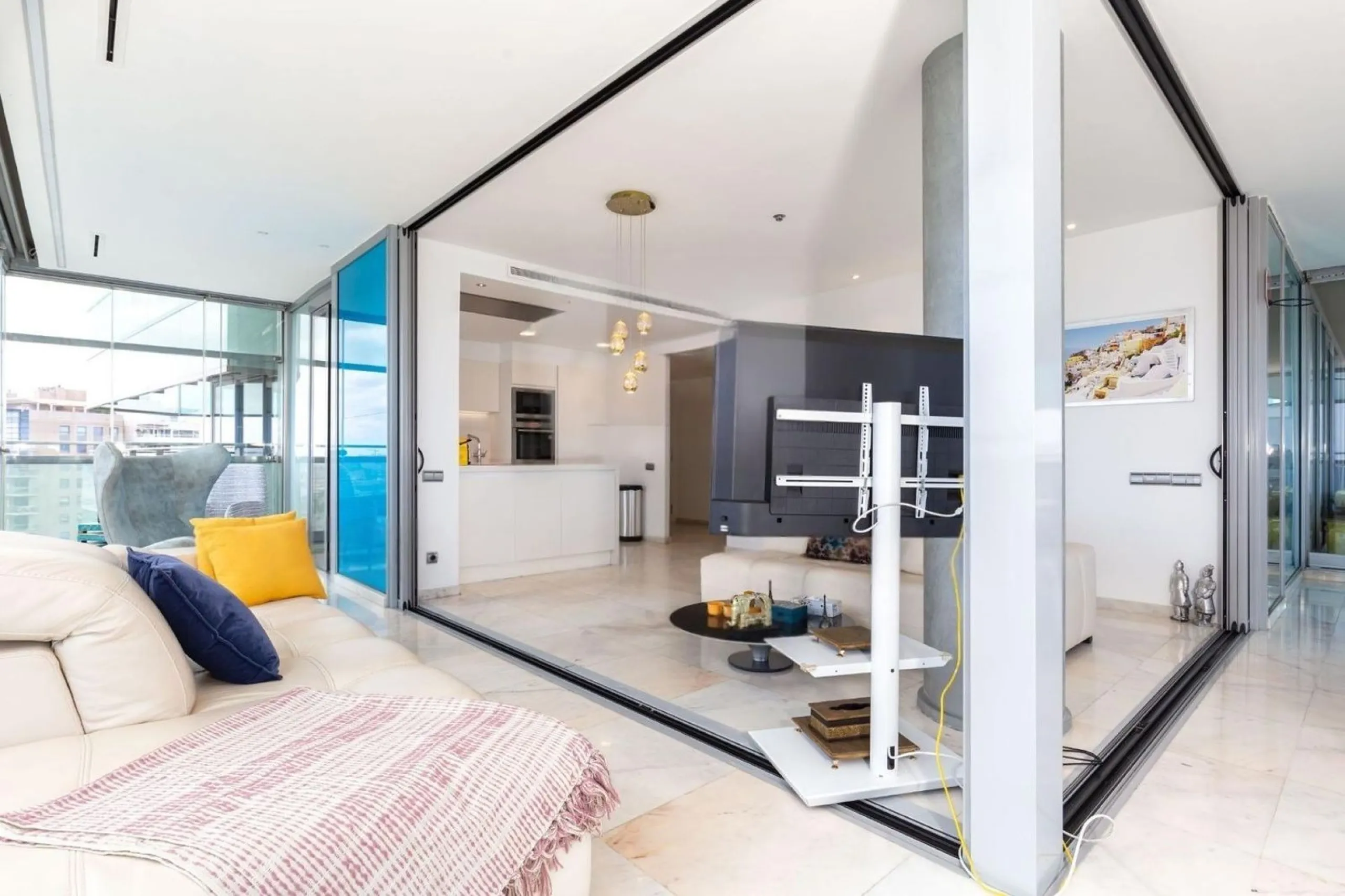 Elegant sea-view apartment in Diagonal Mar, Barcelona