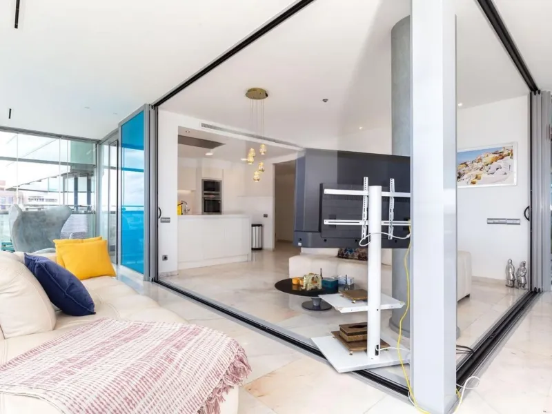 Elegant sea-view apartment in Diagonal Mar, Barcelona