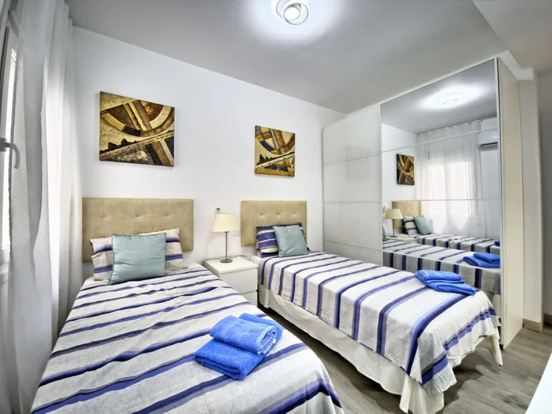 This beautifully renovated and fully furnished 2-bedroom apartment offers a rare blend of modern comfortand unbeatable location. The apartment features two spacious bedrooms with brand-new furnishings, a bright open-plan living area, a fully equipped smar