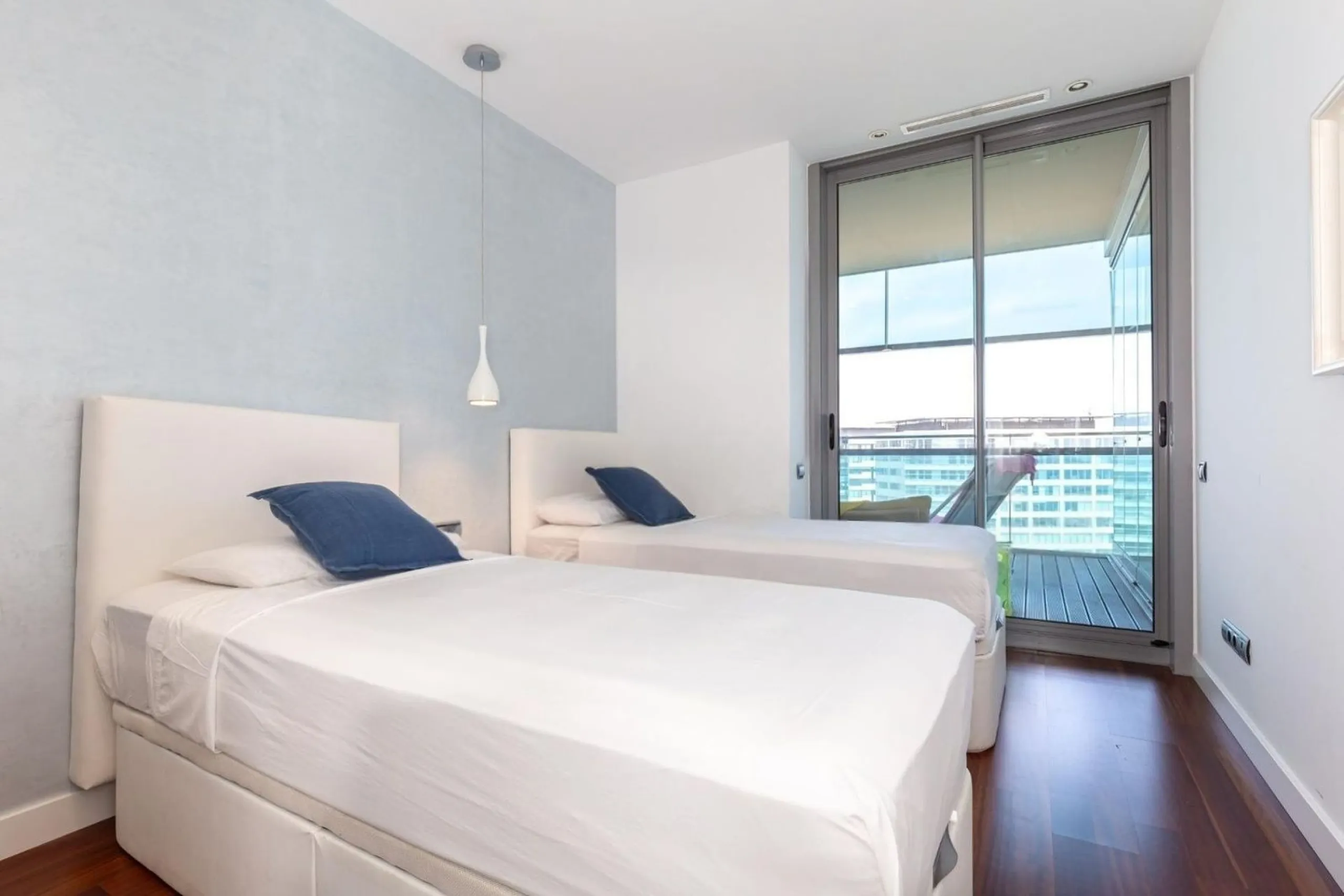 Elegant sea-view apartment in Diagonal Mar, Barcelona