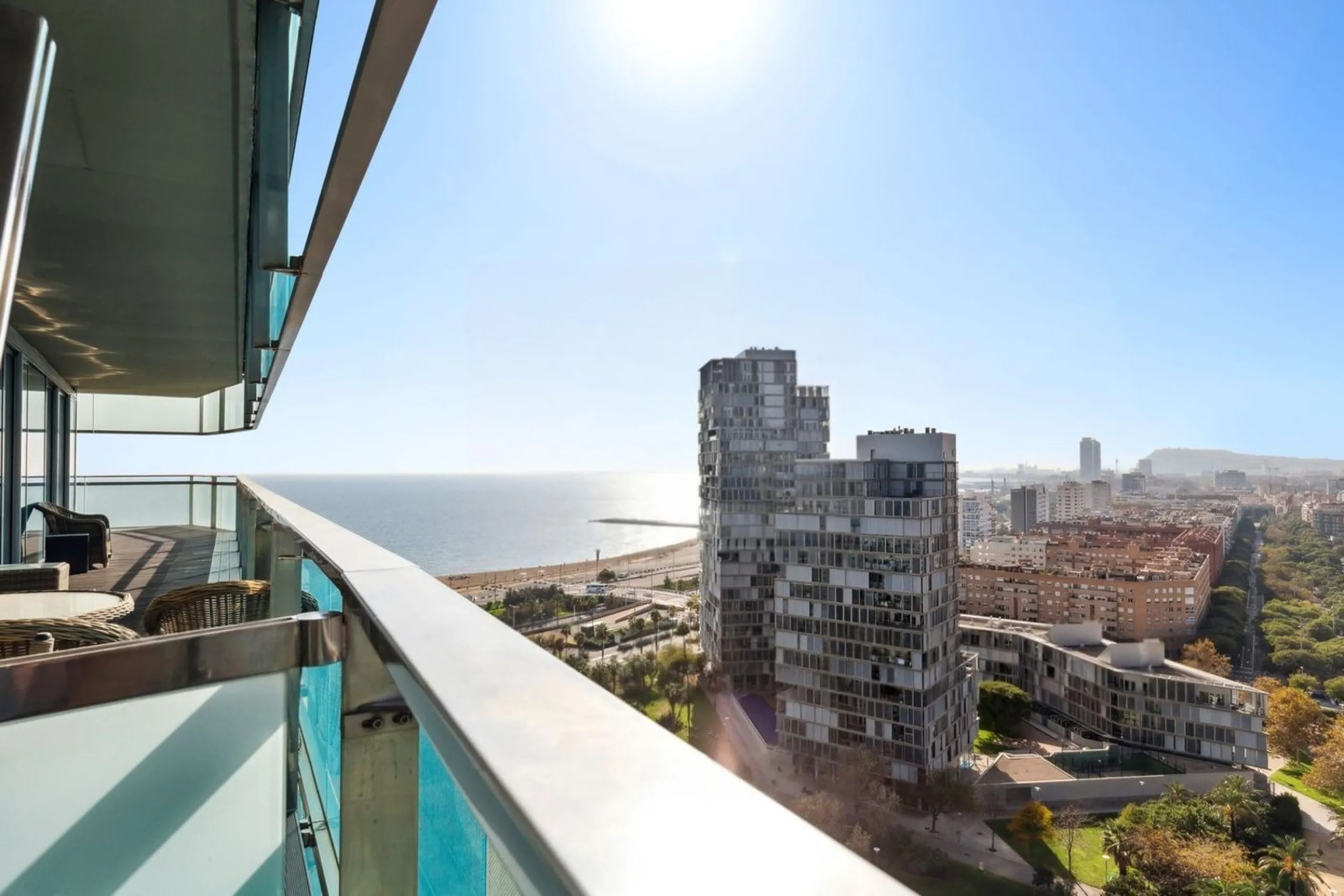 Exclusive apartment with panoramic sea views in Diagonal Mar, Barcelona
