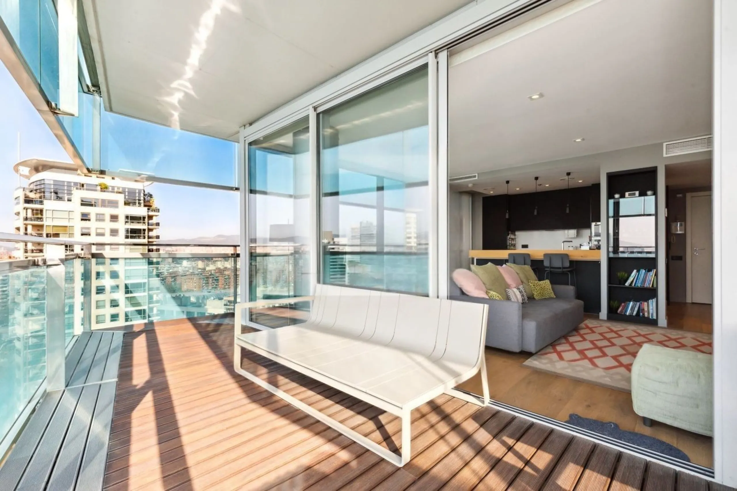 Exclusive apartment with panoramic sea views in Diagonal Mar, Barcelona