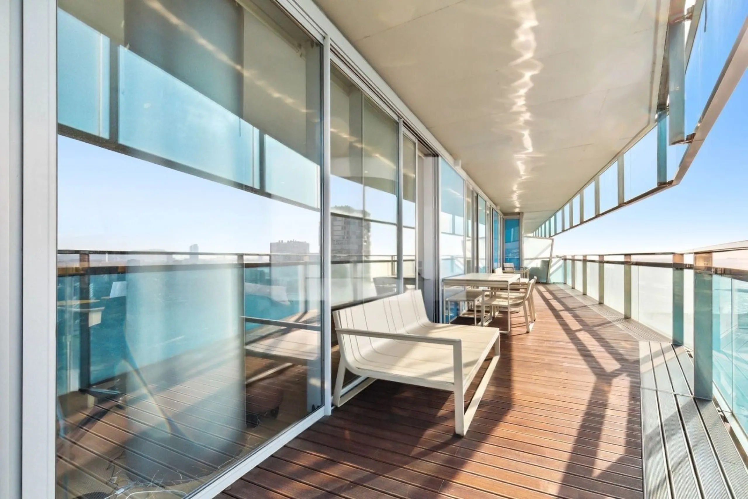 Exclusive apartment with panoramic sea views in Diagonal Mar, Barcelona