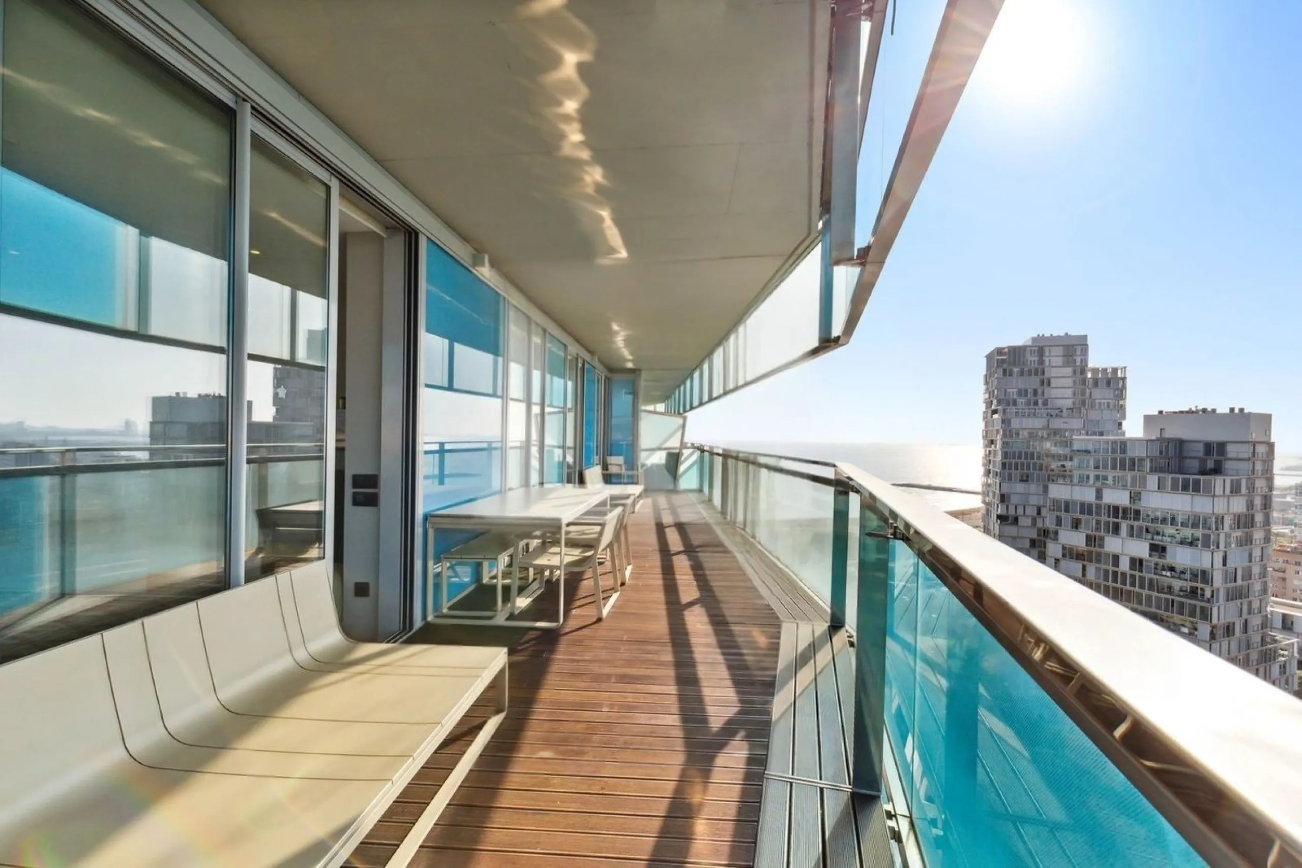 Exclusive apartment with panoramic sea views in Diagonal Mar, Barcelona