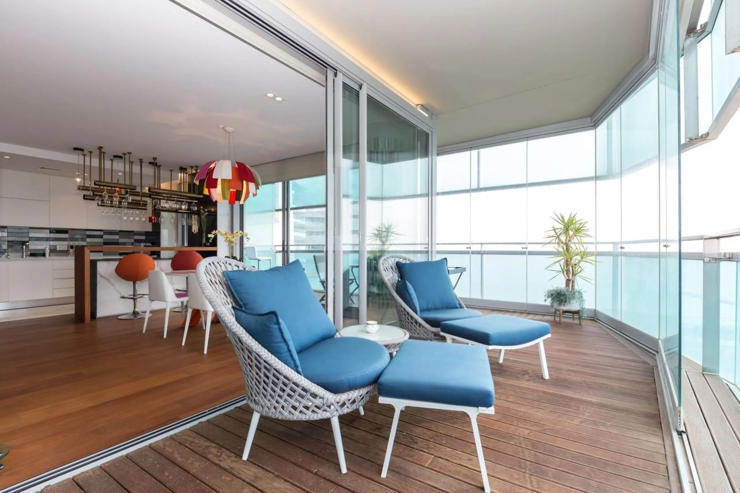 Exclusive apartment with large terrace and sea views in Diagonal Mar, Barcelona