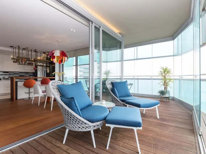 Exclusive apartment with large terrace and sea views in Diagonal Mar, Barcelona