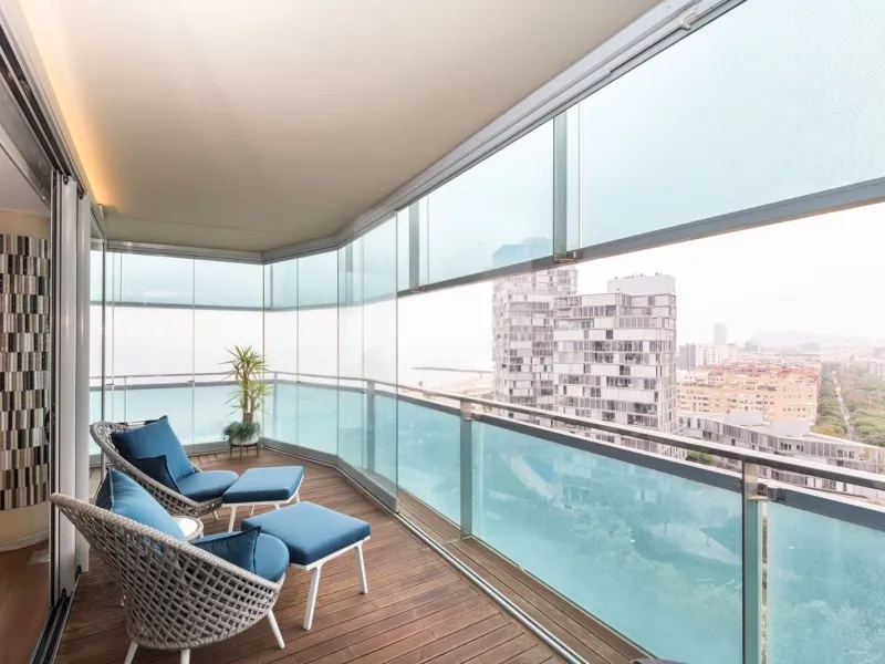 Exclusive apartment with large terrace and sea views in Diagonal Mar, Barcelona