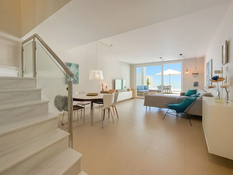 The apartment does not have a tourist license and the owner's association does not allow it.