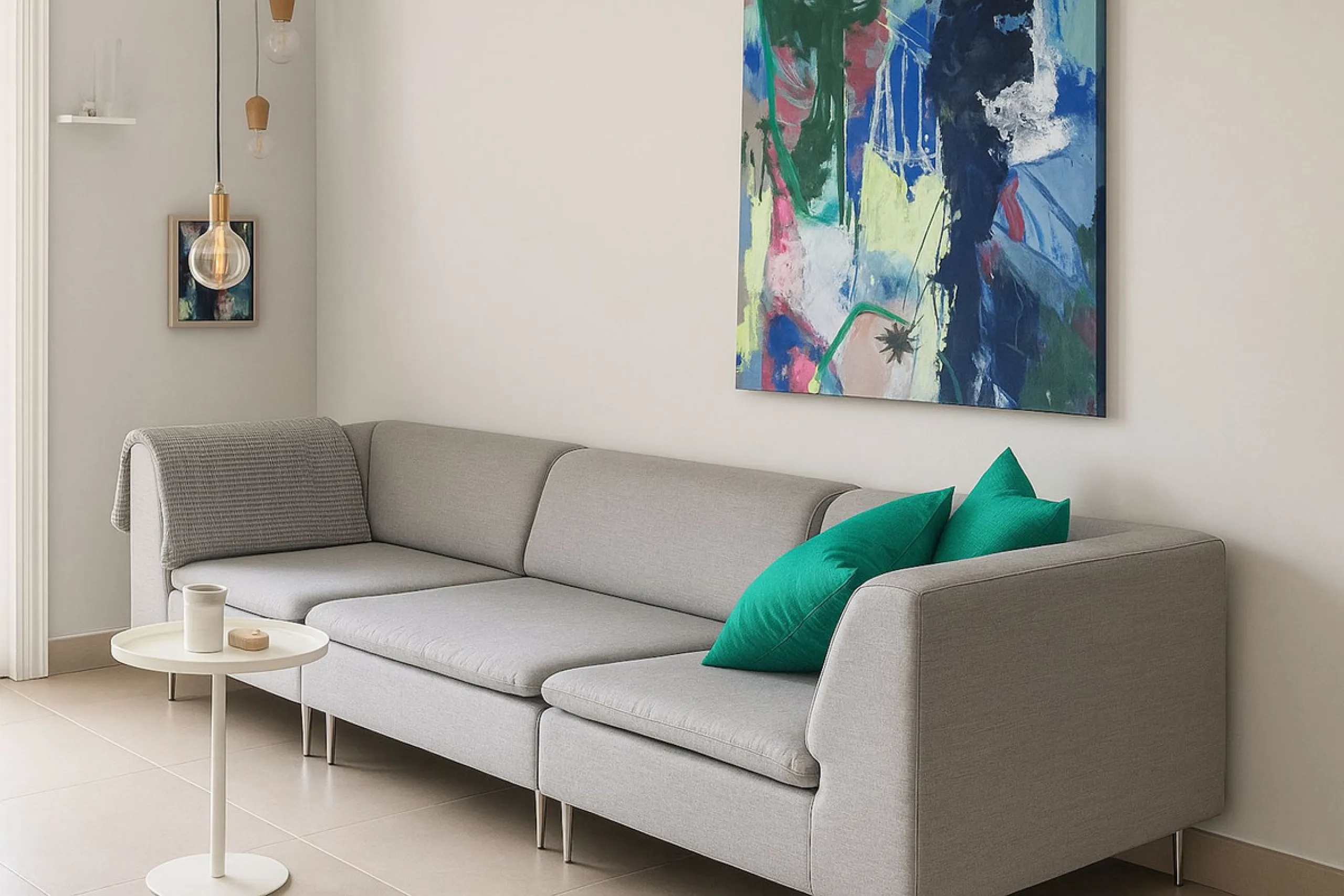 The apartment does not have a tourist license and the owner's association does not allow it.