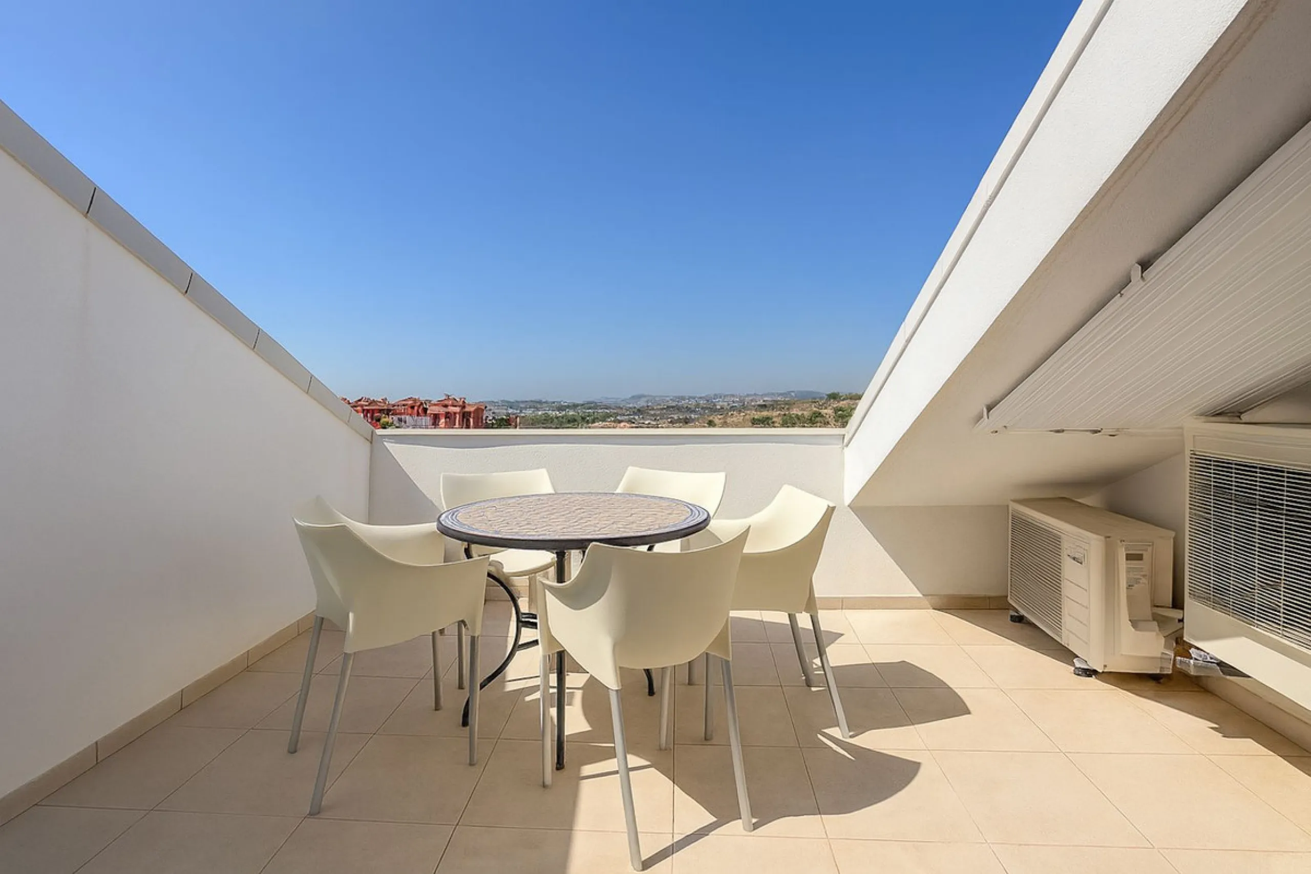 The apartment does not have a tourist license and the owner's association does not allow it.