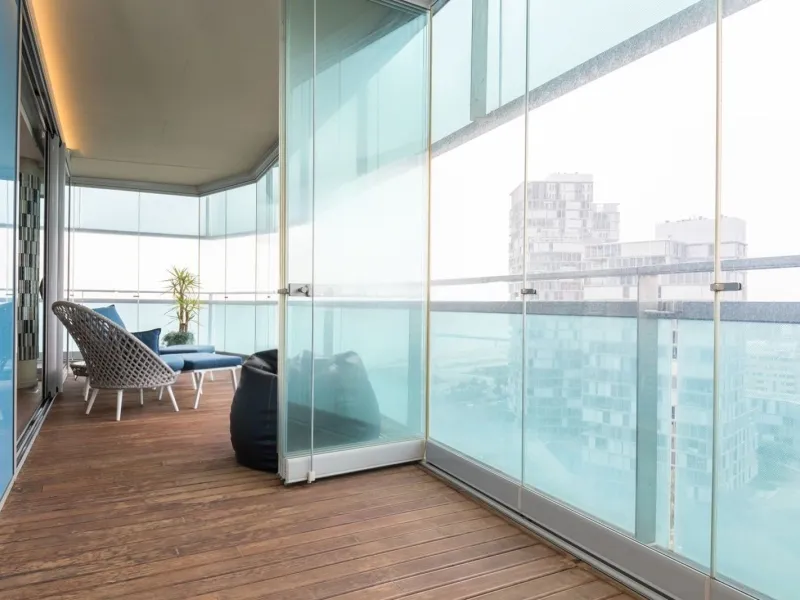 Exclusive apartment with large terrace and sea views in Diagonal Mar, Barcelona