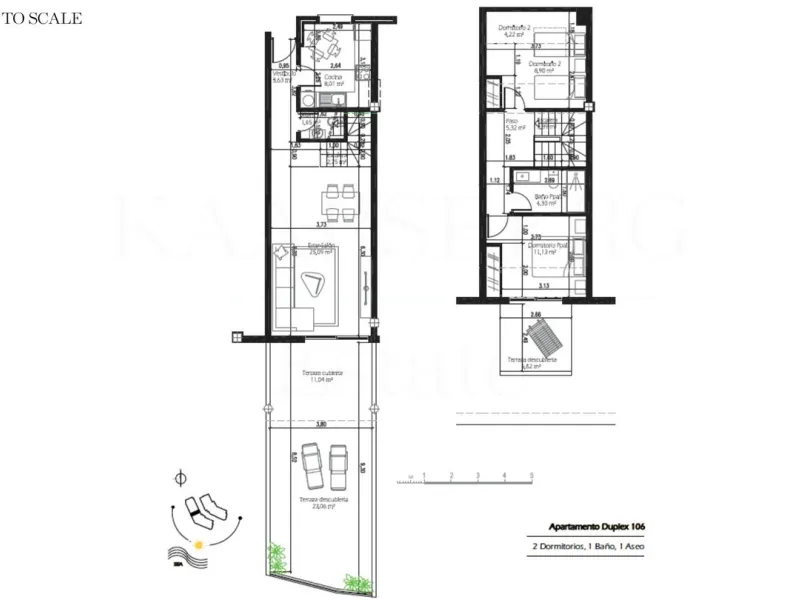 The apartment does not have a tourist license and the owner's association does not allow it.