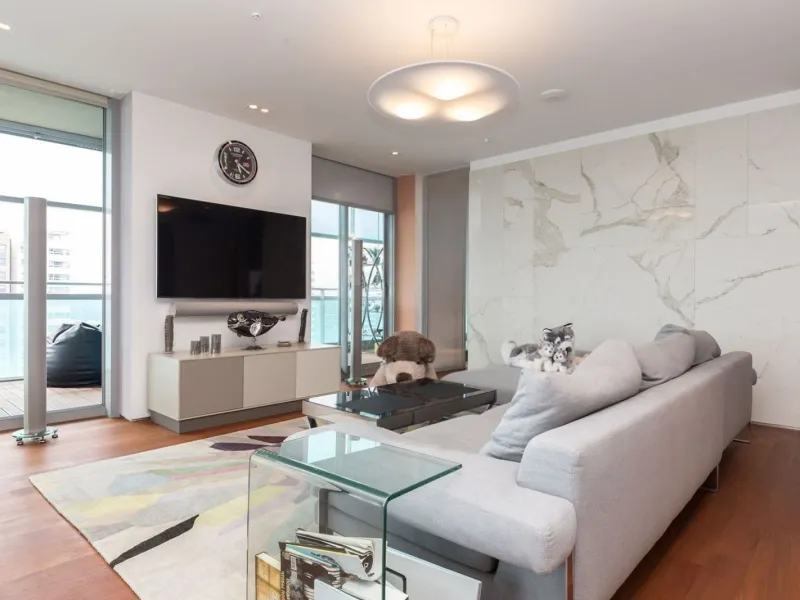 Exclusive apartment with large terrace and sea views in Diagonal Mar, Barcelona