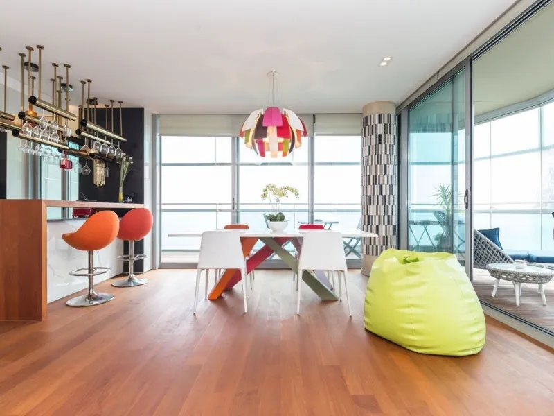Exclusive apartment with large terrace and sea views in Diagonal Mar, Barcelona