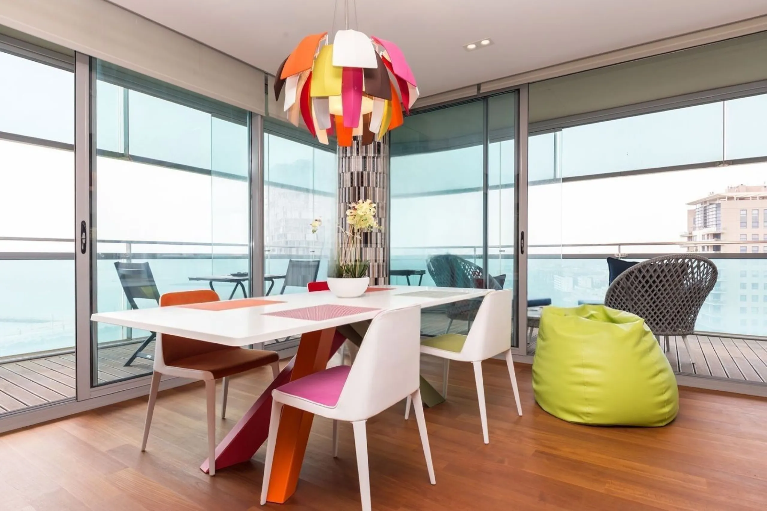 Exclusive apartment with large terrace and sea views in Diagonal Mar, Barcelona