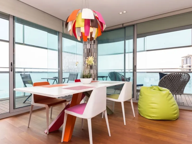Exclusive apartment with large terrace and sea views in Diagonal Mar, Barcelona