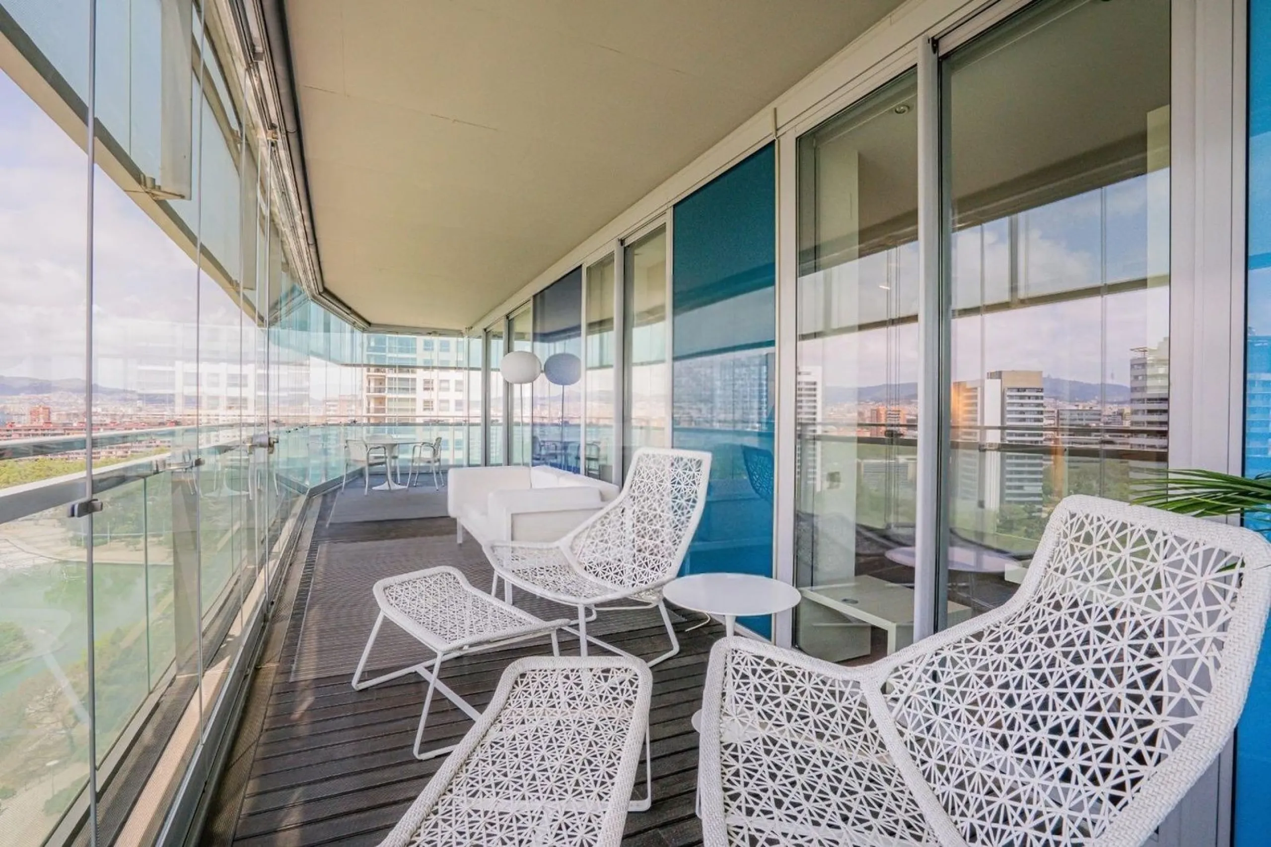 Exclusive bright apartment near the sea in Diagonal Mar, Barcelona