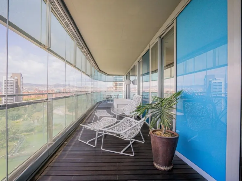Exclusive bright apartment near the sea in Diagonal Mar, Barcelona