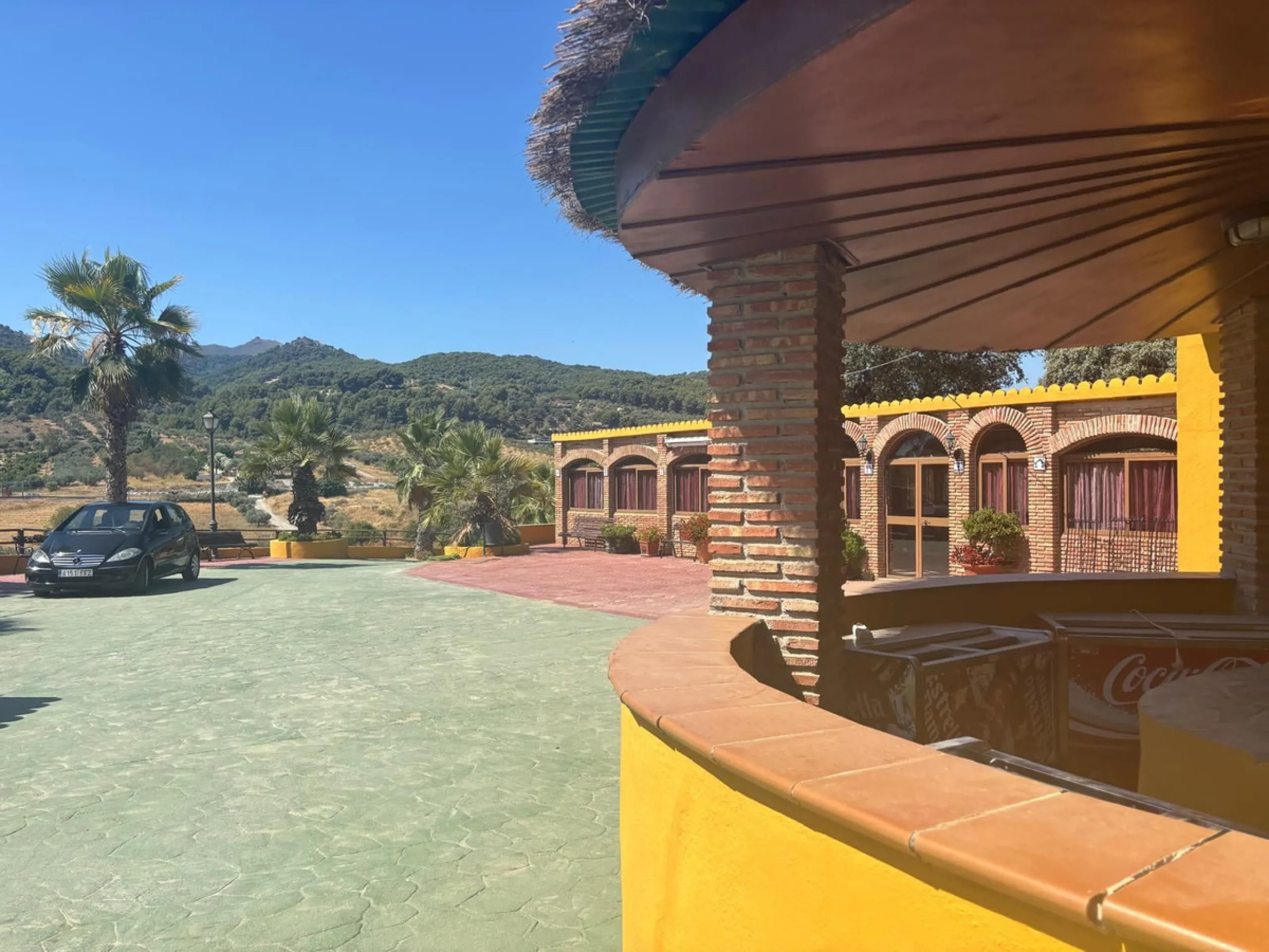 Farm with many possibilities of 15 hectares in Coin near Monda, it has a bullring, farmhouse, celebration halls