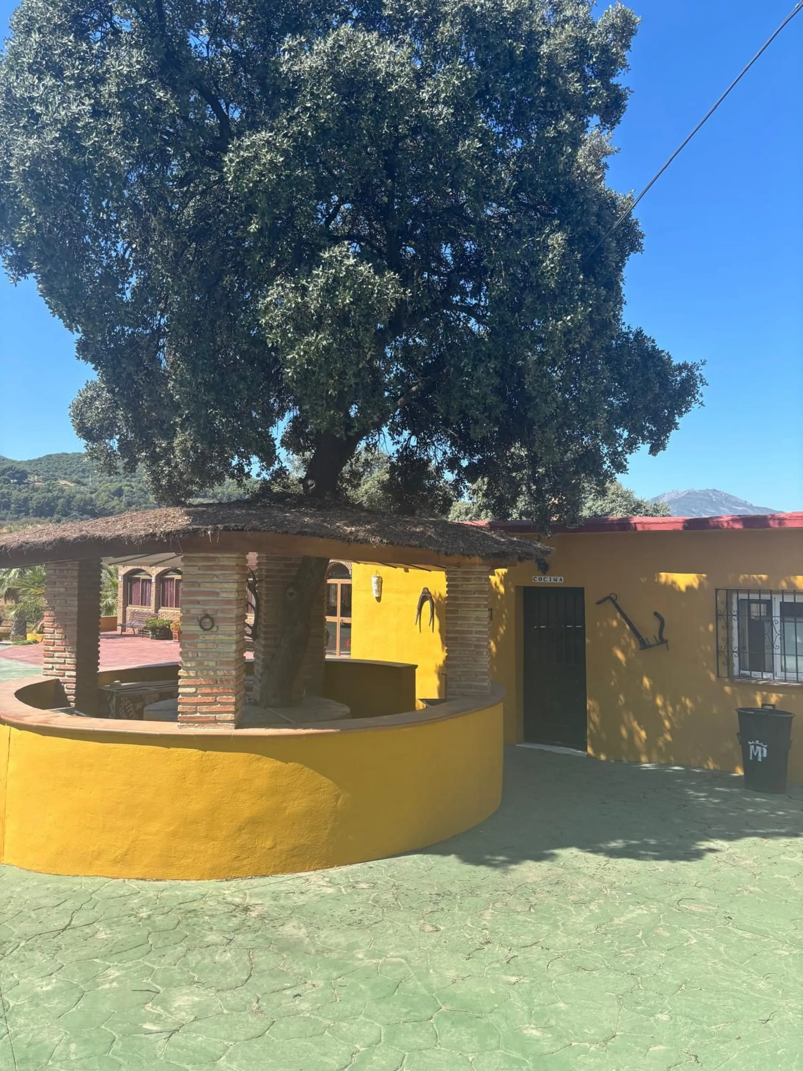 Farm with many possibilities of 15 hectares in Coin near Monda, it has a bullring, farmhouse, celebration halls