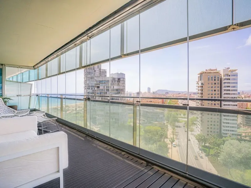Exclusive bright apartment near the sea in Diagonal Mar, Barcelona
