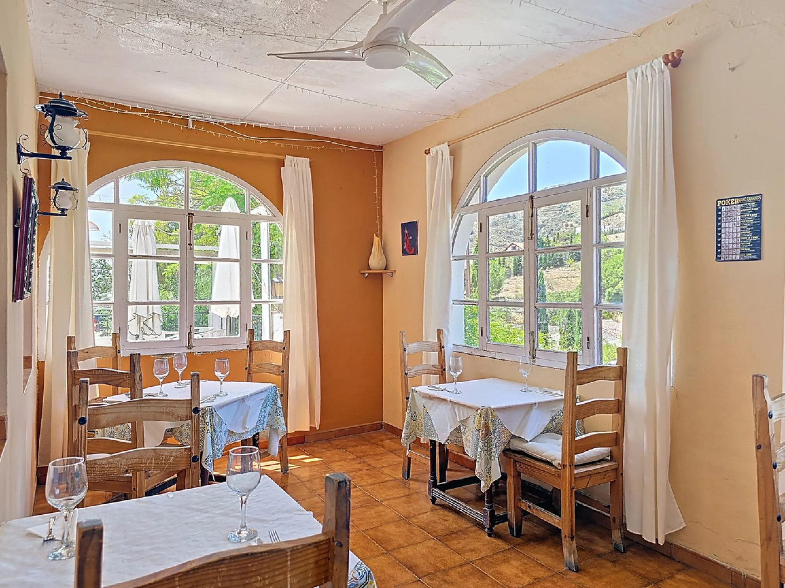 Superb Business Opportunity –  Bar & Restaurant with Owner's Accommodation and Guest Apartment Between Cómpeta & Torrox