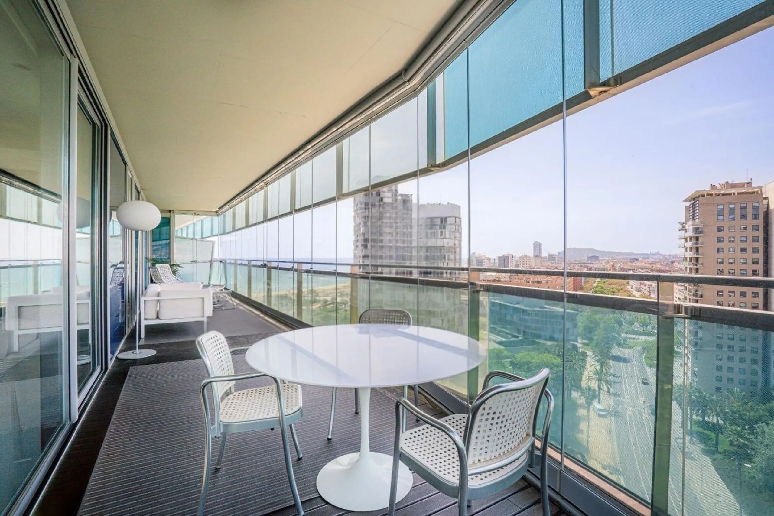 Exclusive bright apartment near the sea in Diagonal Mar, Barcelona