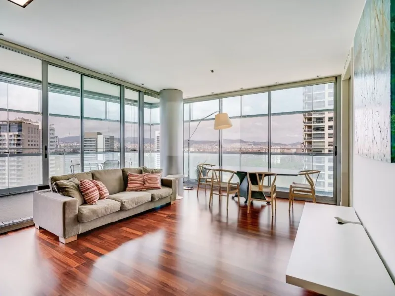 Exclusive bright apartment near the sea in Diagonal Mar, Barcelona