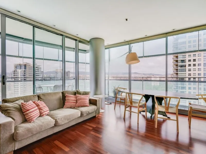 Exclusive bright apartment near the sea in Diagonal Mar, Barcelona