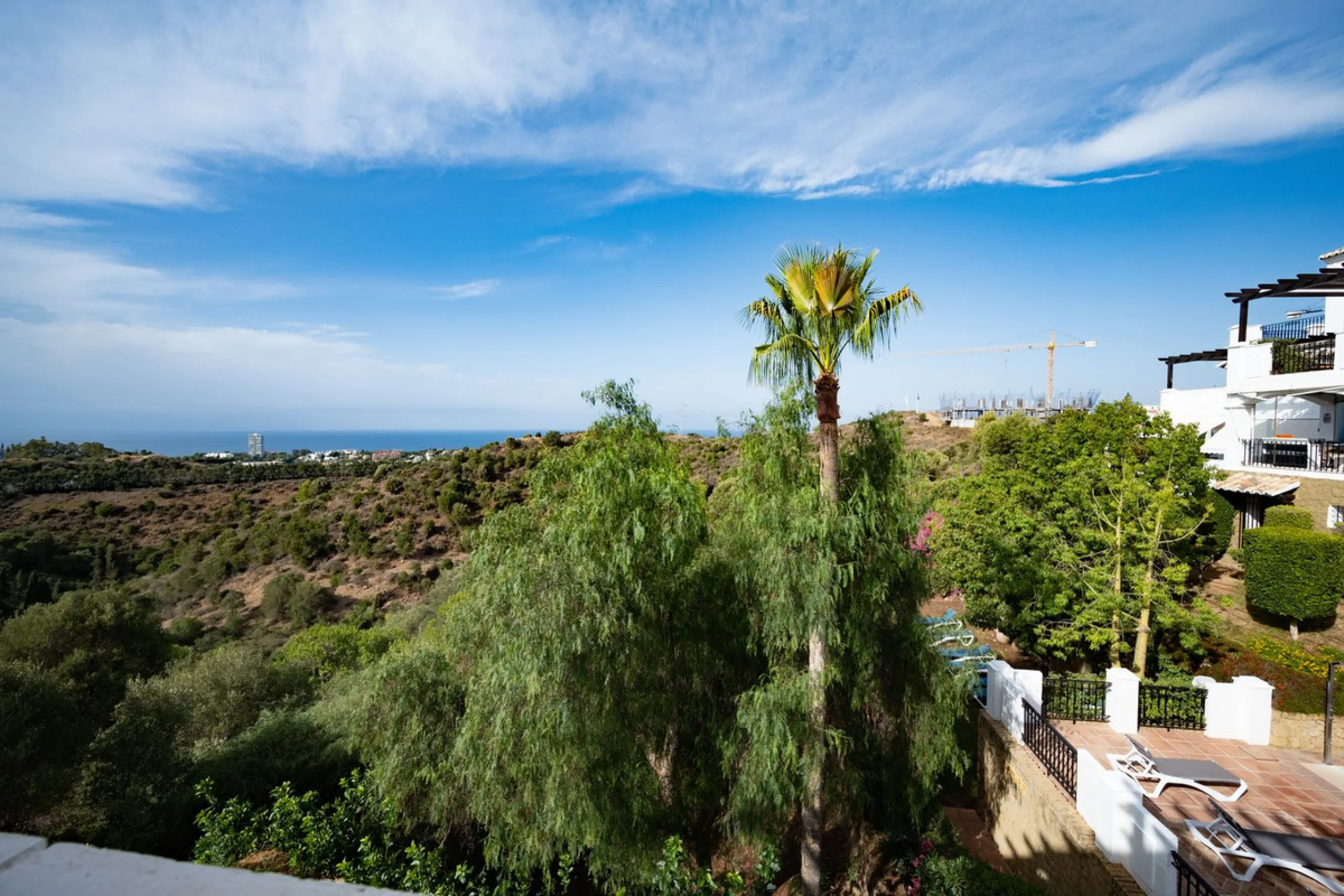 Discover this exquisite duplex penthouse nestled in a charming, white-washed Andalusian village-style urbanisation, found in the heart of Altos de Los Monteros, Marbella.