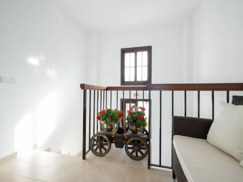 Discover this exquisite duplex penthouse nestled in a charming, white-washed Andalusian village-style urbanisation, found in the heart of Altos de Los Monteros, Marbella.