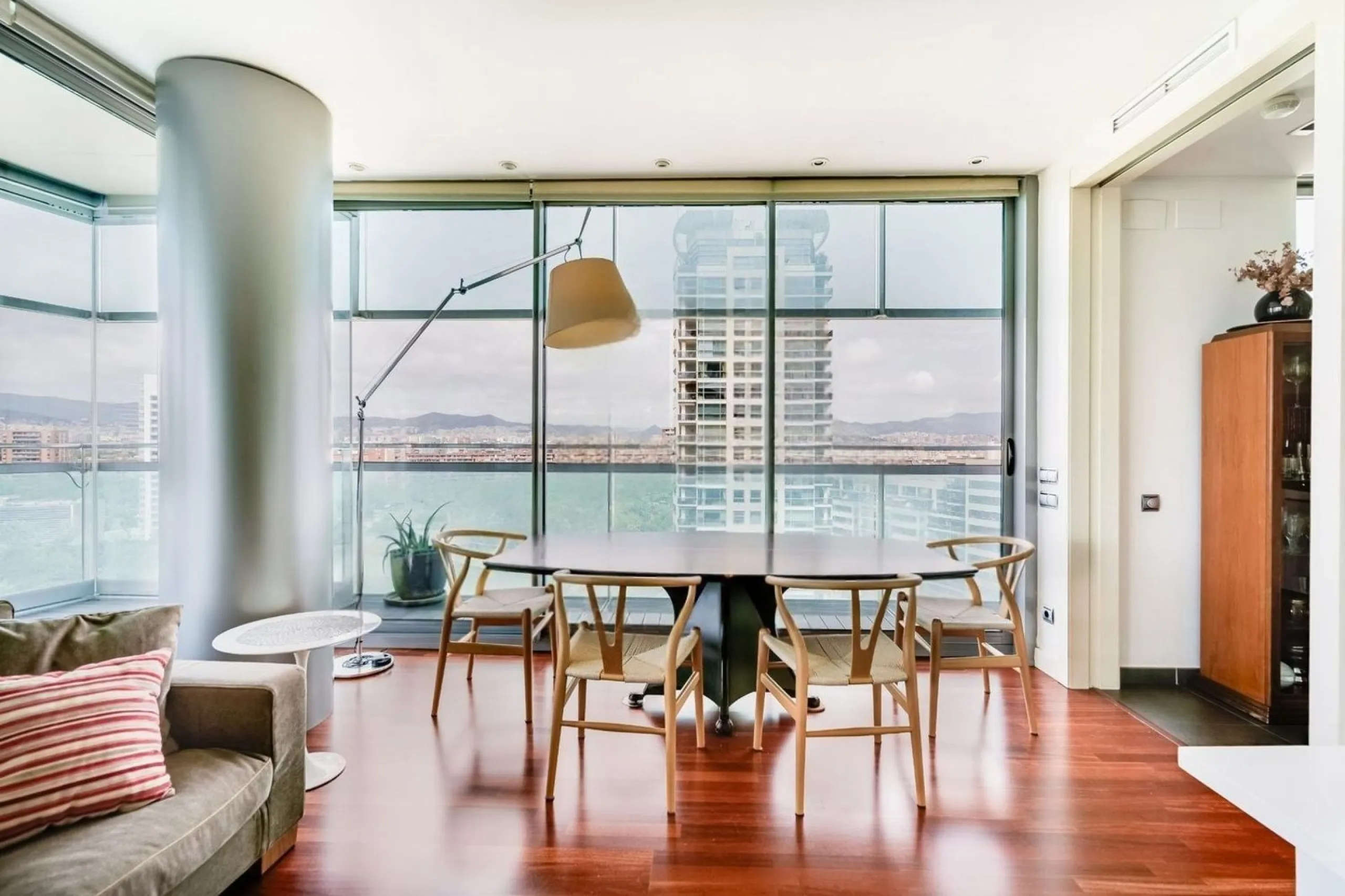 Exclusive bright apartment near the sea in Diagonal Mar, Barcelona