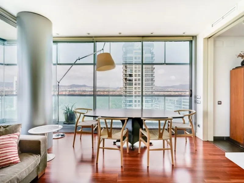 Exclusive bright apartment near the sea in Diagonal Mar, Barcelona