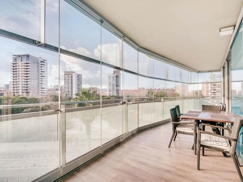 Exclusive apartment with large terrace by the sea in Diagonal Mar, Barcelona