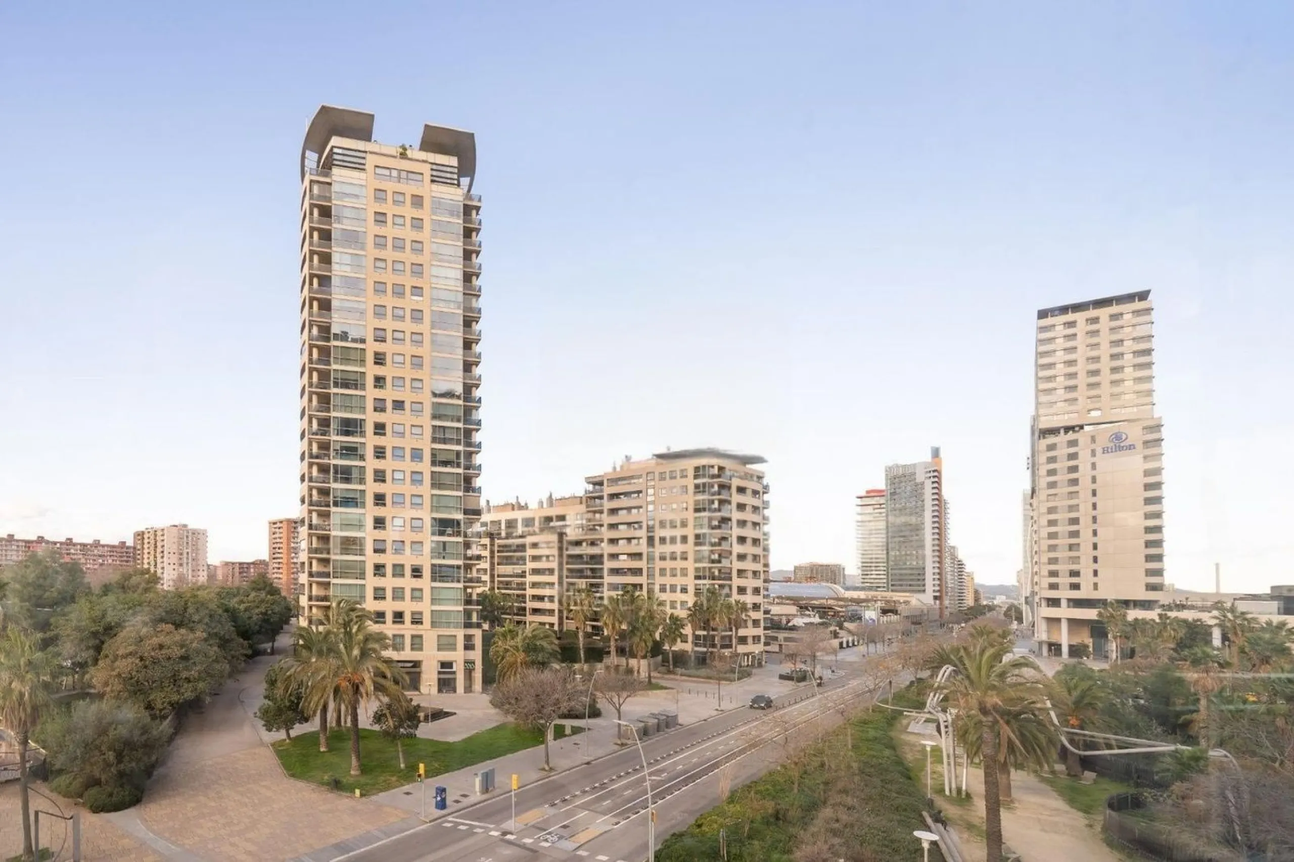 Exclusive apartment with large terrace by the sea in Diagonal Mar, Barcelona