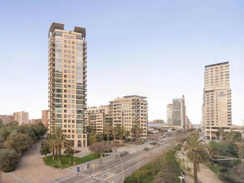 Exclusive apartment with large terrace by the sea in Diagonal Mar, Barcelona