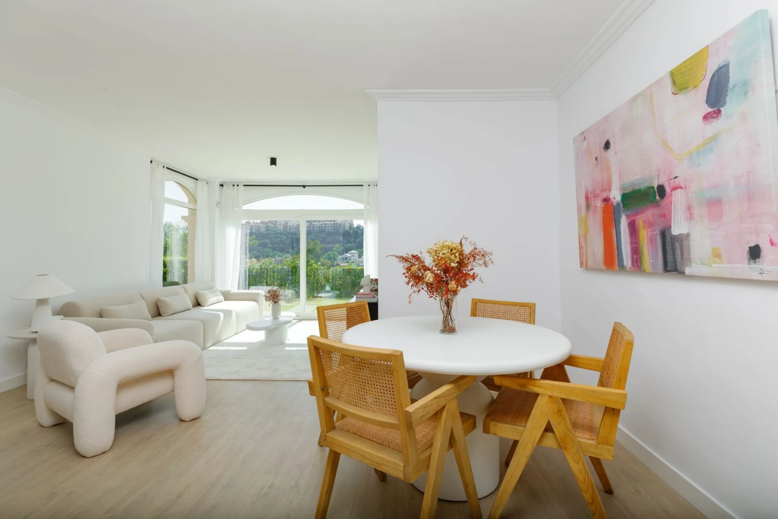 Beautifully Renovated Ground Floor Apartment in La Quinta, Benahavís – 3 Bedrooms, Private Garden, Panoramic Views & Touristic License