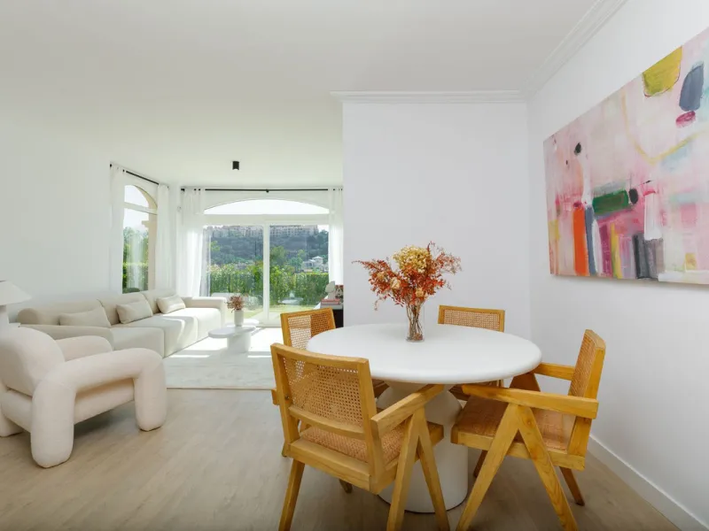 Beautifully Renovated Ground Floor Apartment in La Quinta, Benahavís – 3 Bedrooms, Private Garden, Panoramic Views & Touristic License