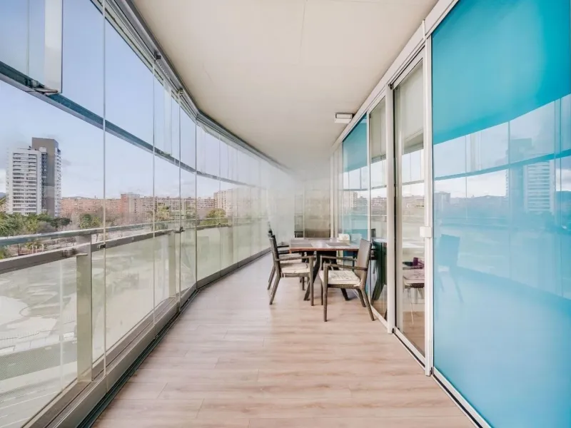 Exclusive apartment with large terrace by the sea in Diagonal Mar, Barcelona