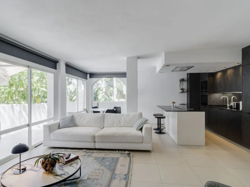 Ground Floor Apartment in Marbella East – Romantic Andalusian Architecture, Modern Renovation.