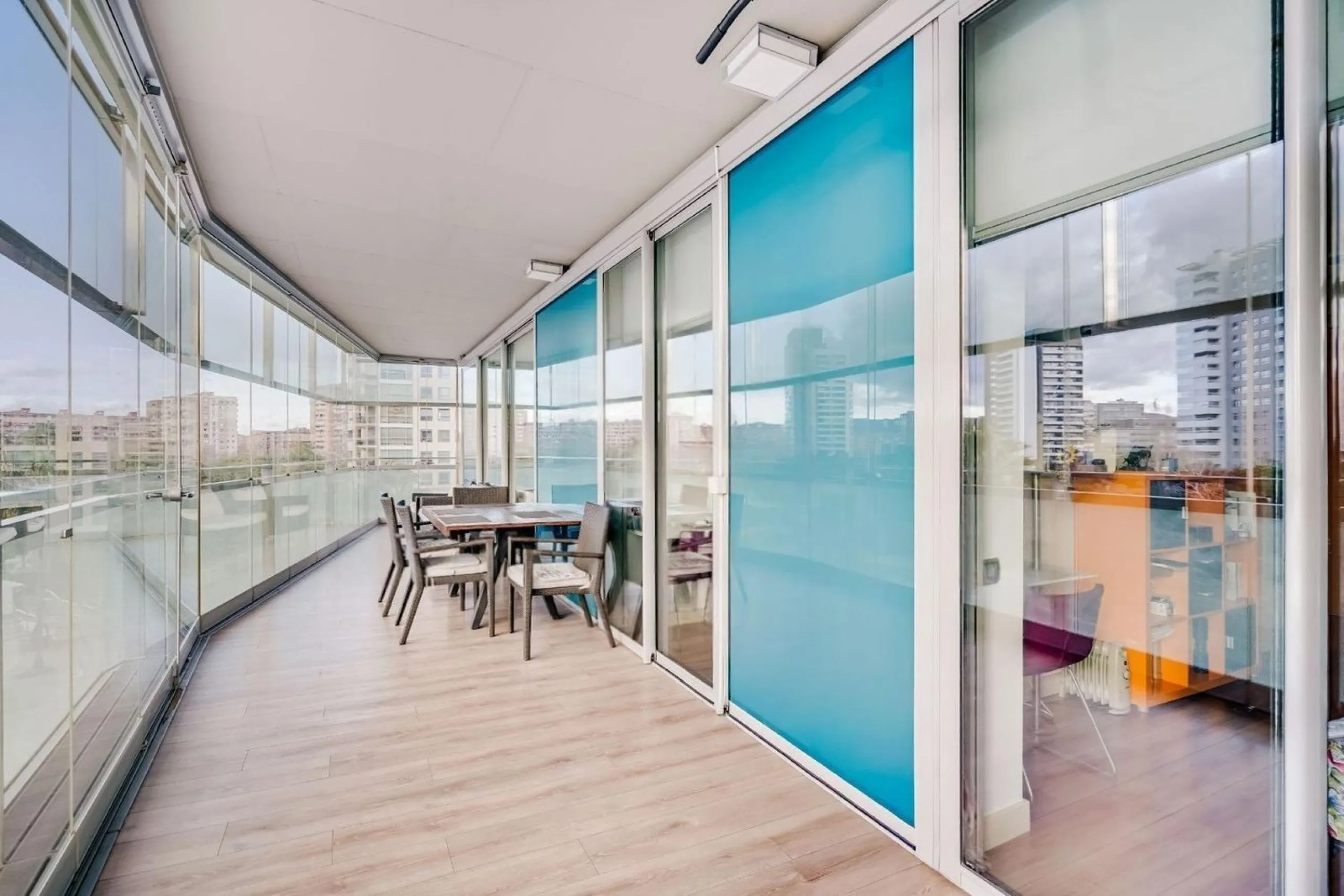 Exclusive apartment with large terrace by the sea in Diagonal Mar, Barcelona