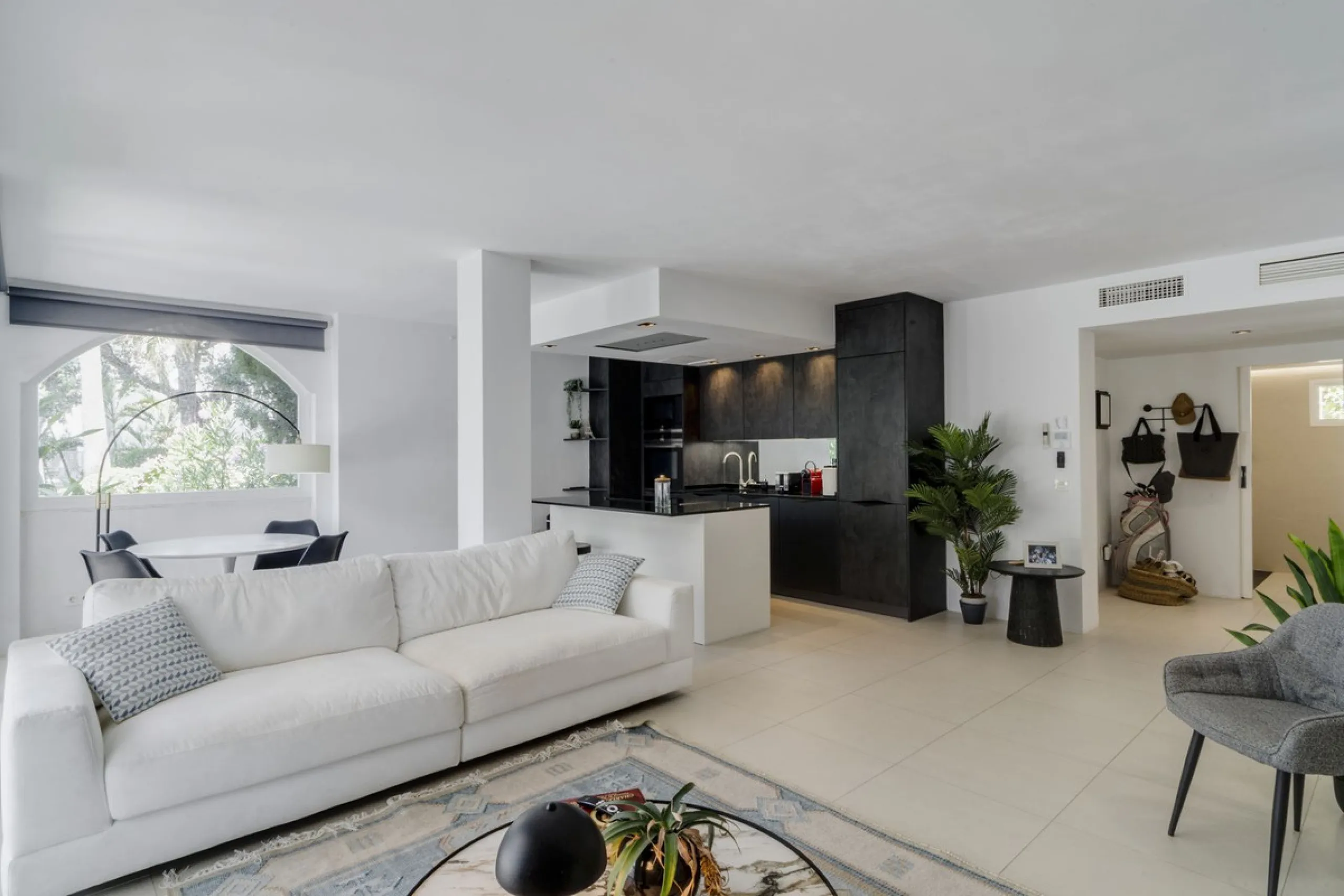 Ground Floor Apartment in Marbella East – Romantic Andalusian Architecture, Modern Renovation.