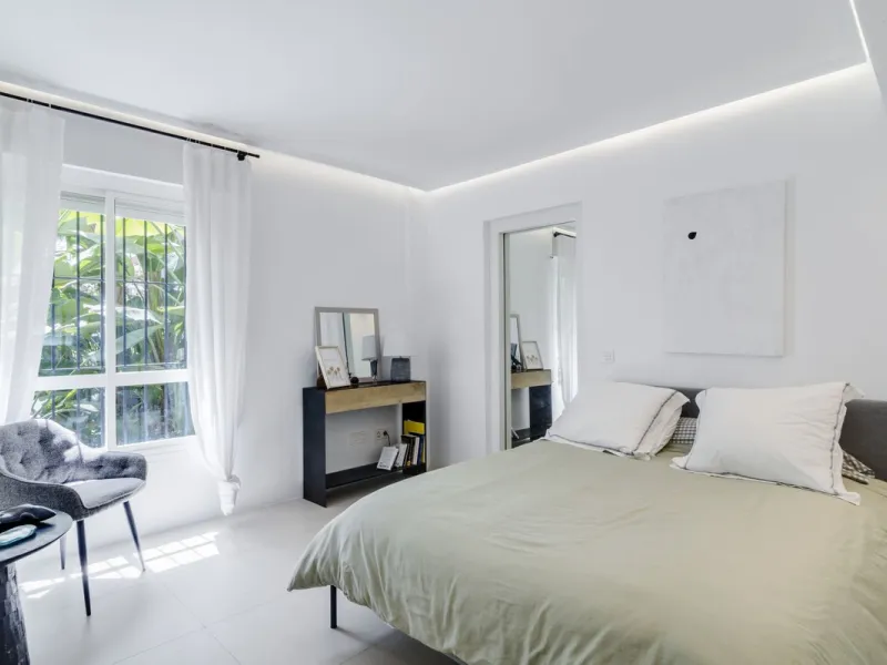 Ground Floor Apartment in Marbella East – Romantic Andalusian Architecture, Modern Renovation.
