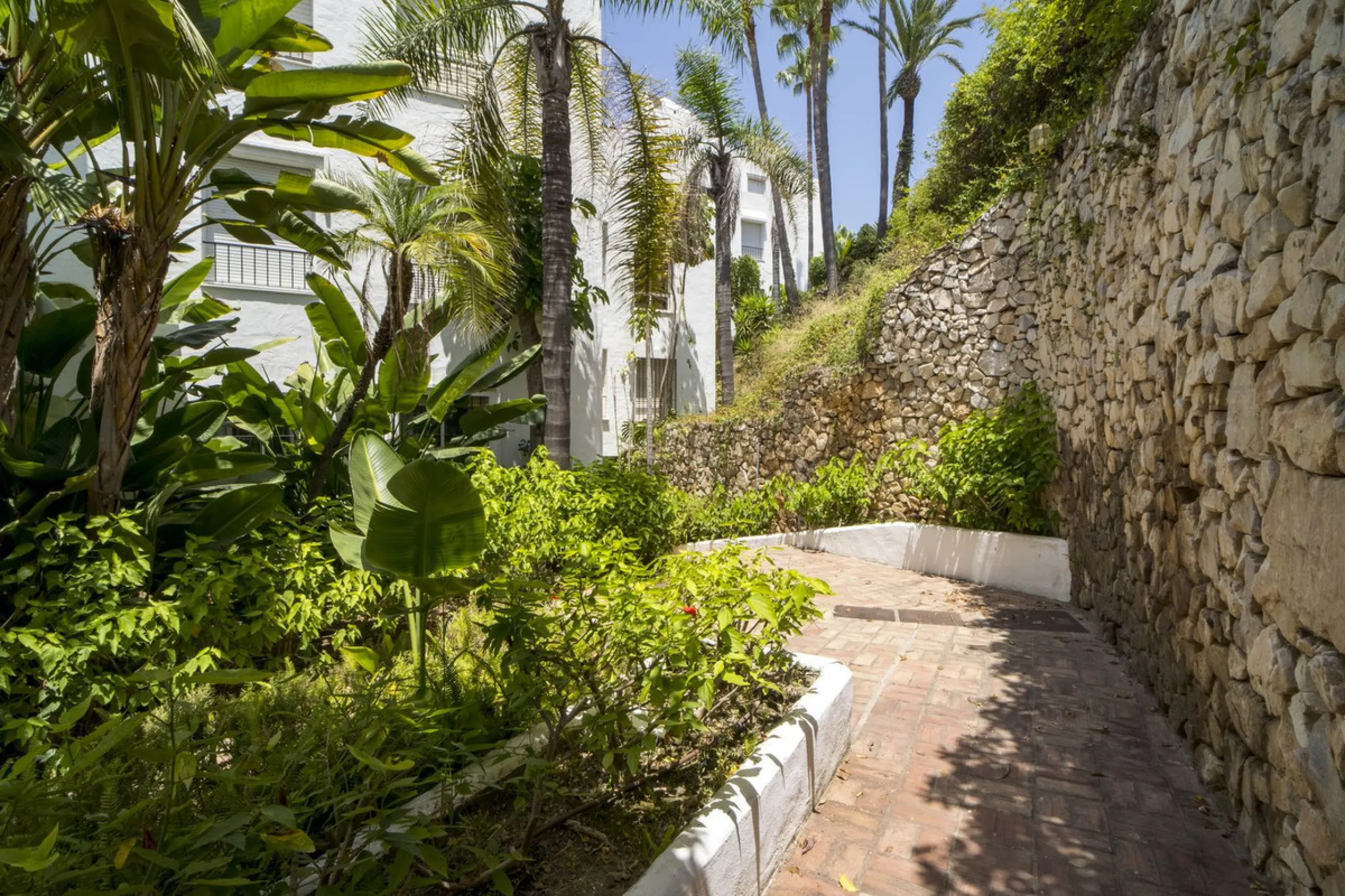 Ground Floor Apartment in Marbella East – Romantic Andalusian Architecture, Modern Renovation.