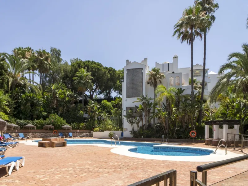 Ground Floor Apartment in Marbella East – Romantic Andalusian Architecture, Modern Renovation.