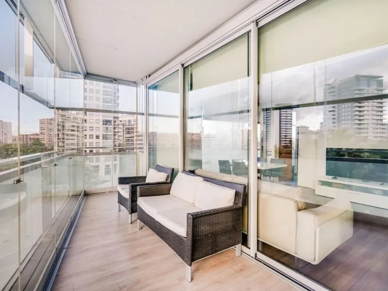 Exclusive apartment with large terrace by the sea in Diagonal Mar, Barcelona